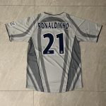 Nike Men's Grey and White Shirt - Image 3