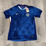 Nike Men's Blue and Navy Shir - Image 2