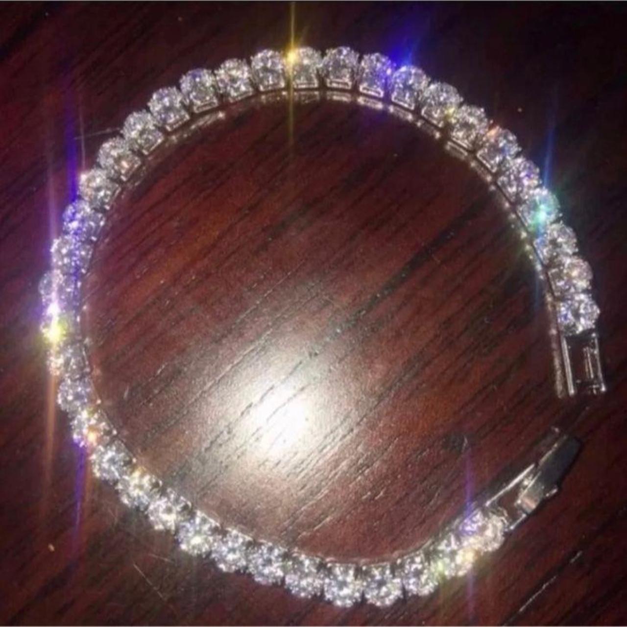 P0 Gold Tennis Bracelet - Image 1