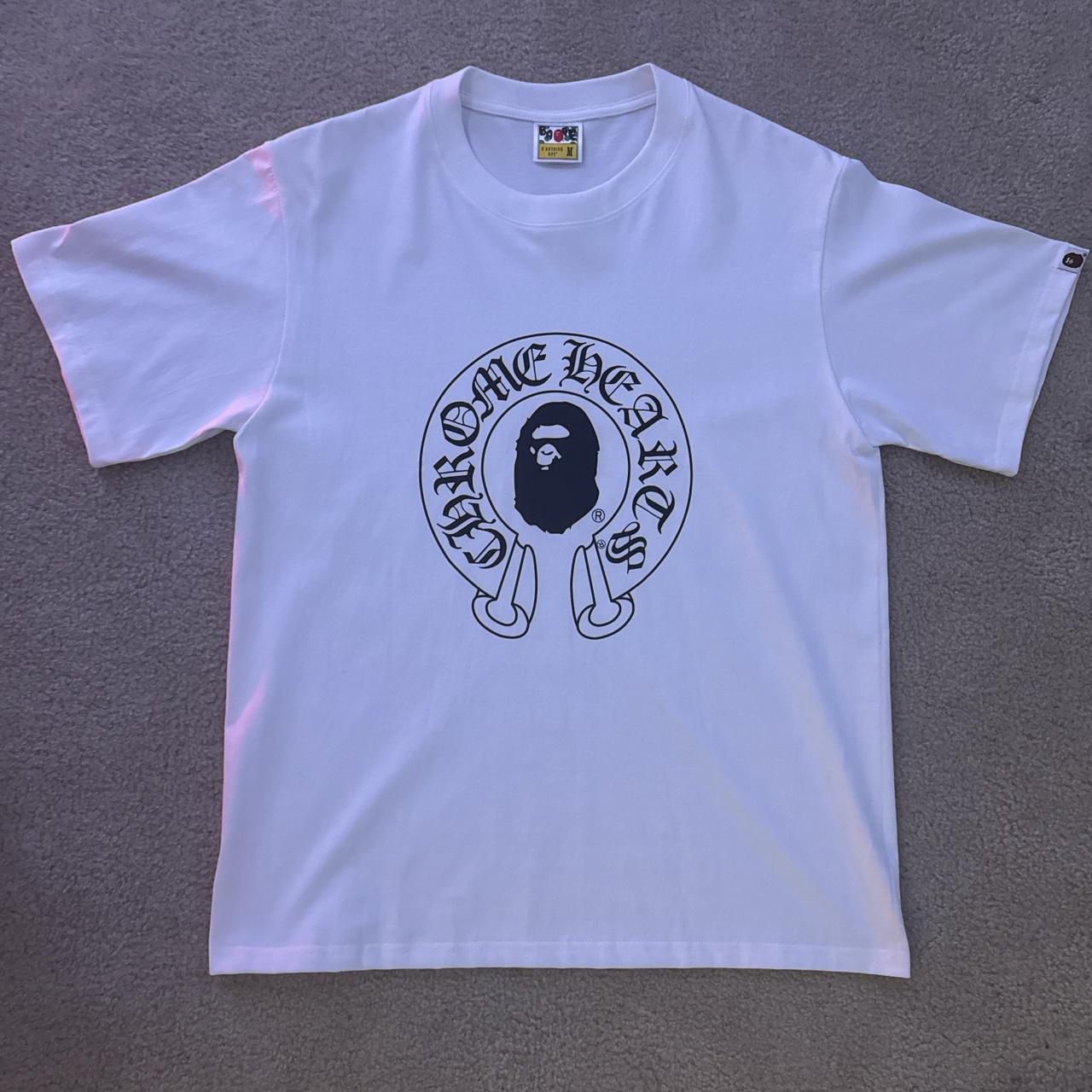 P0 BAPE Men's White T-shirt - Image 1