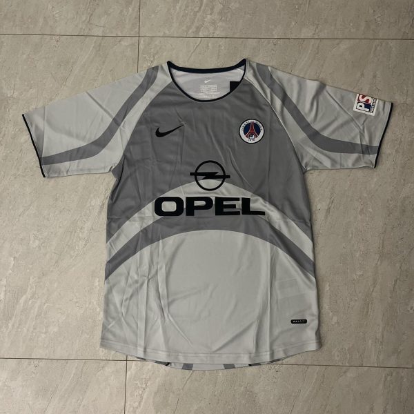 Nike Men's Grey and White Shirt