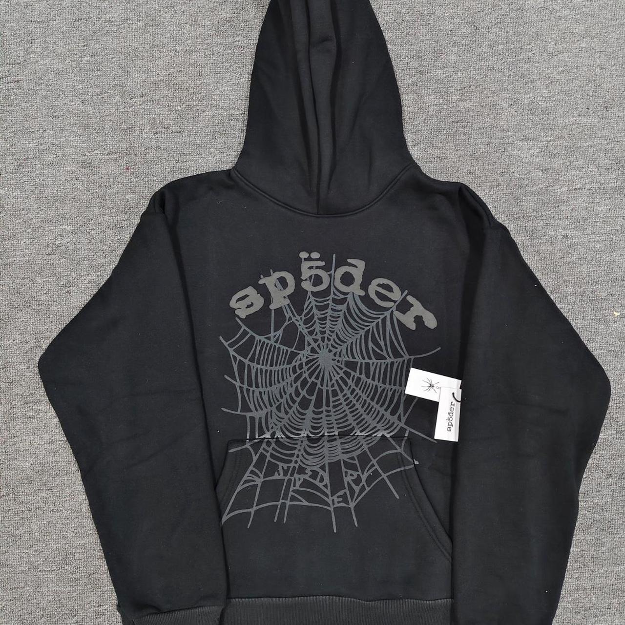 P0 Spider Worldwide Men's Black Hoodie - Image 1