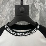 Chrome Hearts Men's White and Black T-shirt - Image 4