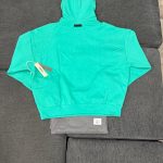 Fear of God Men's Green Hoodie - Image 5