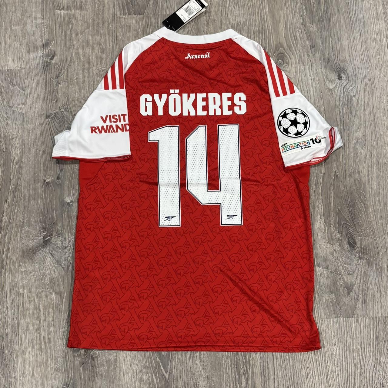 P0 Adidas Men's Red Shirt - Image 1