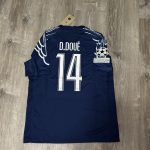 Jordan Men's Navy and Blue T-shirt