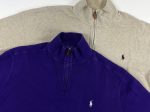 Oversized Ralph Lauren Quarter Zip Sweaters - Image 2