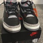 Jordan Men's Black and Grey Trainers - Image 2