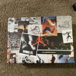 Jordan Men's Grey and Navy Trainers - Image 2