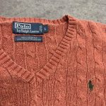 Polo Ralph Lauren Men's Orange Jumper - Image 4