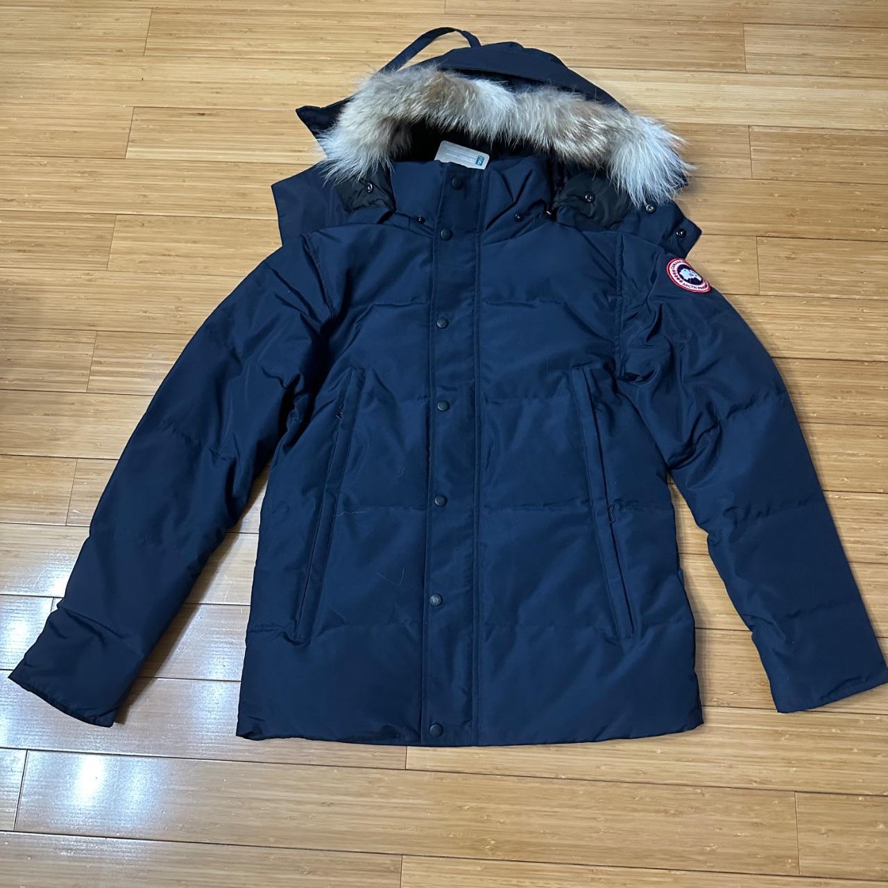 P0 Men's Navy Coat - Image 1
