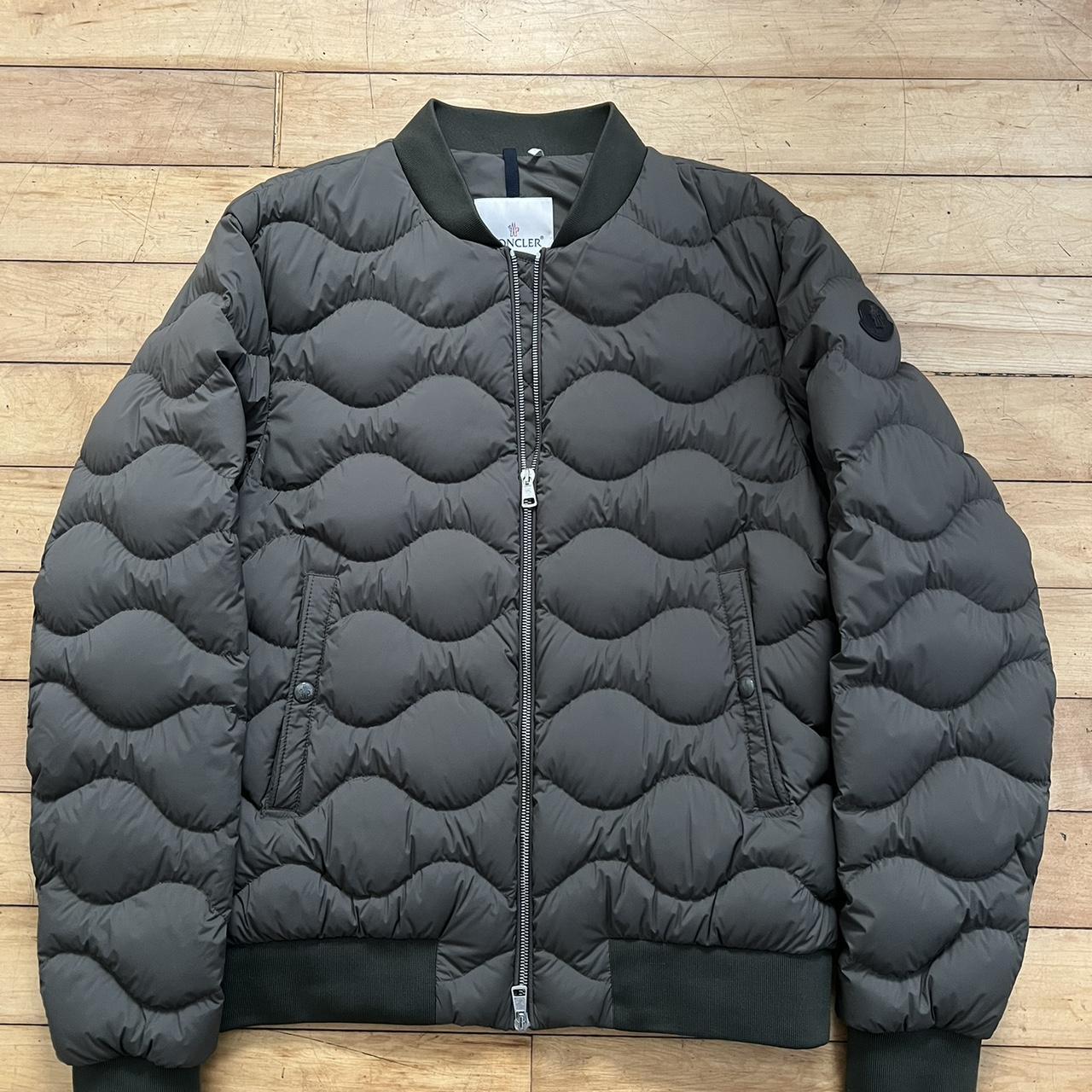 P0 Moncler Men's Black and Grey Jacket - Image 1