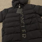 Moncler Men's Black and Navy Jacket