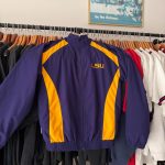 Russell Athletic Men's Purple and Yellow Jacket - Image 2