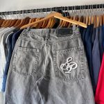 Southpole Men's Grey and Black Shorts - Image 3