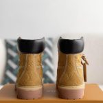 Louis Vuitton Men's Tan and Brown Boots - Image 7