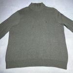 Polo Ralph Lauren Men's Green Jumper - Image 3