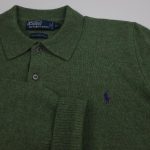 Polo Ralph Lauren Men's Green Jumper - Image 3