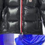 Moncler Men's Black and Navy Jacket - Image 4