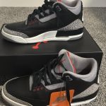 Jordan Men's Black and Grey Trainers - Image 4