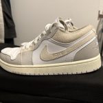 Jordan Men's White and Cream Trainers