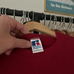 Russell Athletic Men's Red and White Sweatshirt - Image 5