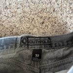 Southpole Men's Grey and Black Shorts - Image 6