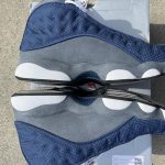 Jordan Men's Navy and Blue Trainers - Image 5