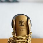 Louis Vuitton Men's Tan and Brown Boots - Image 3