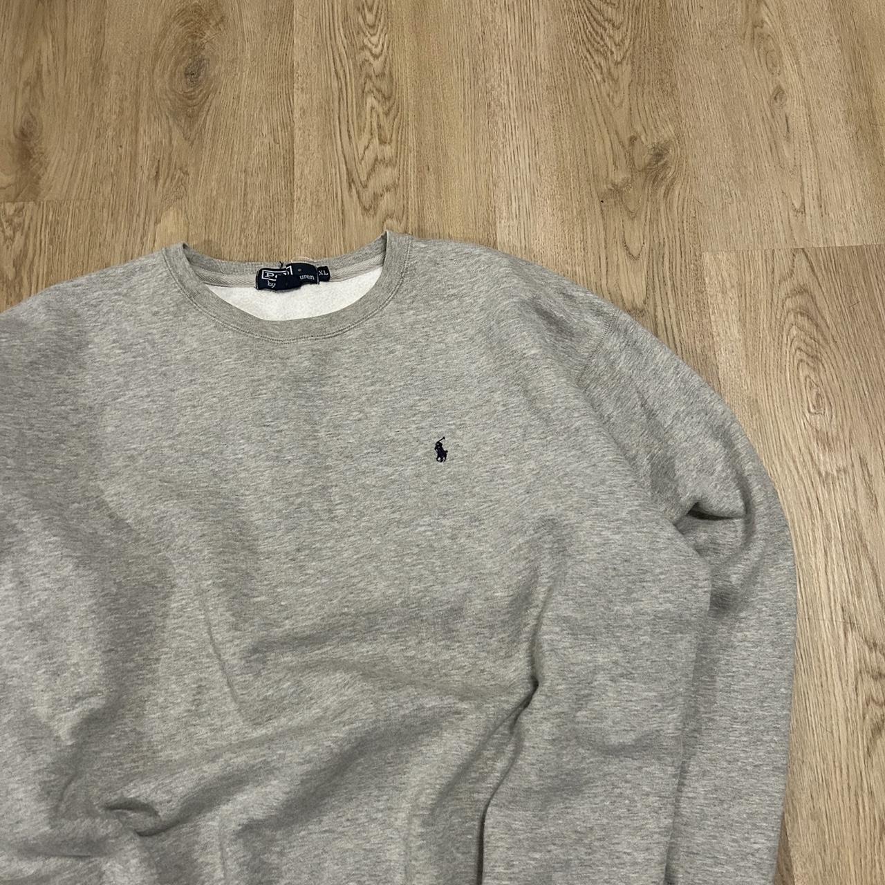 P0 Polo Ralph Lauren Men's Grey Sweatshirt - Image 1