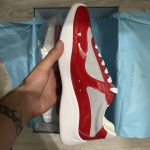 Prada Men's Red Trainers - Image 6