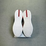 Prada Men's Black and Grey Trainers - Image 6