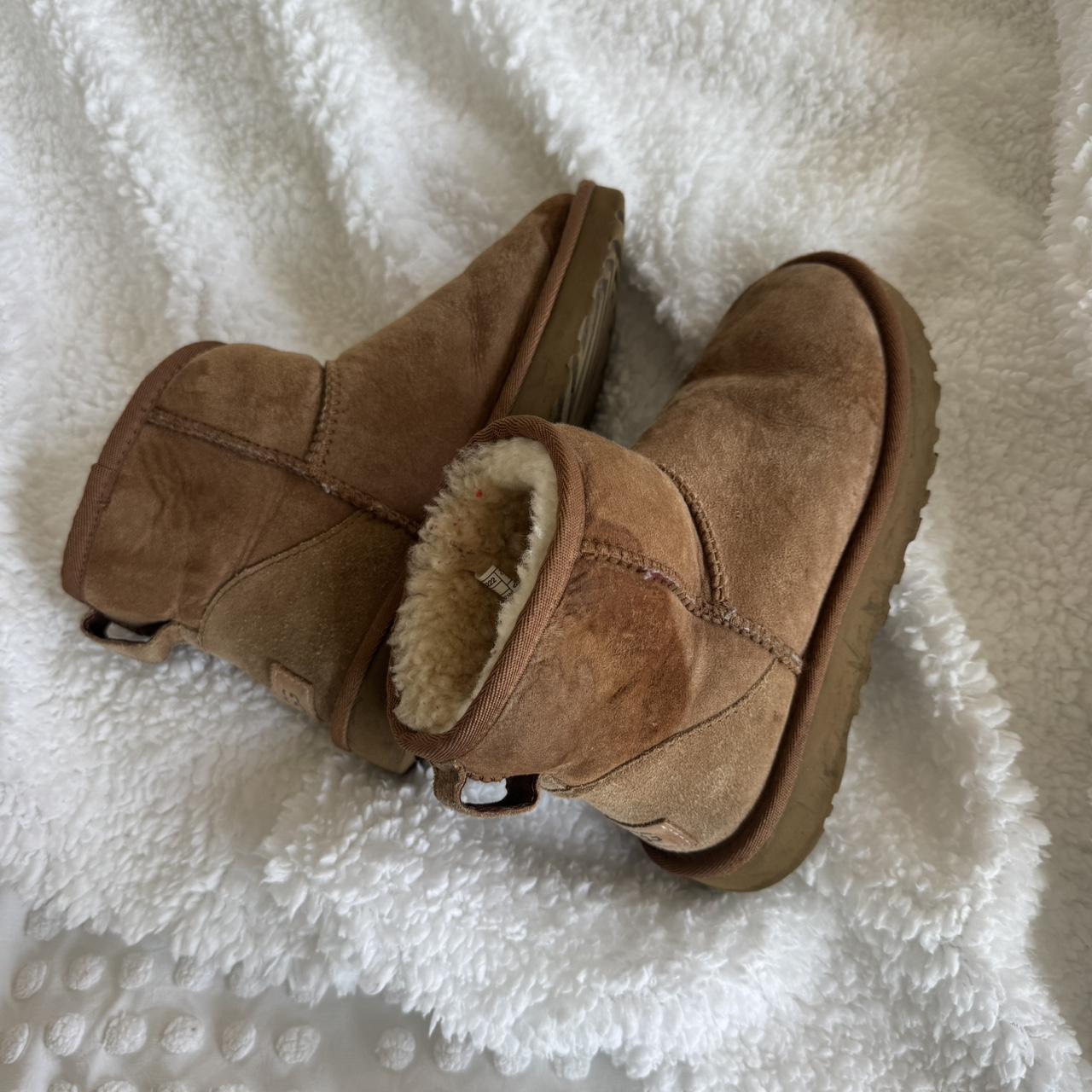 P0 UGG Women's Tan and Brown Boots - Image 1