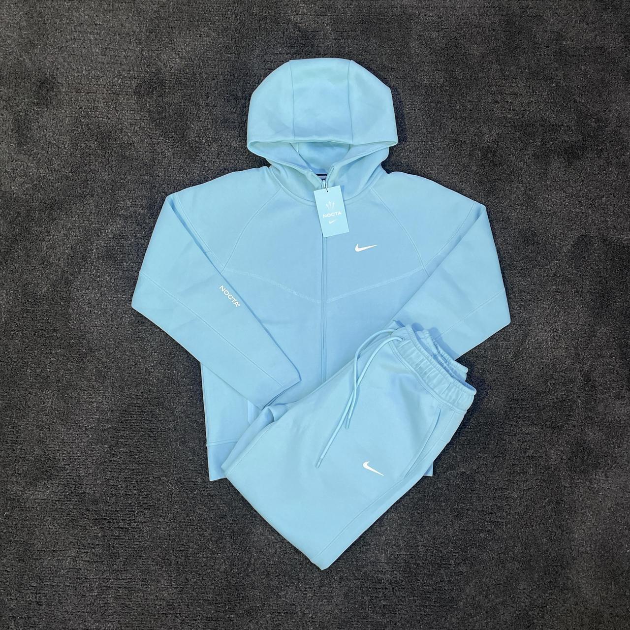 P0 NOCTA Men's Blue Hoodie - Image 1