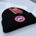 Canada Goose Men's Black Hat - Image 4