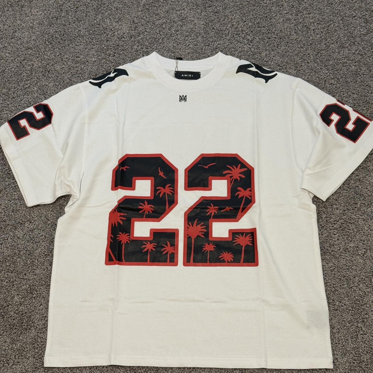 P0 Amiri Men's White T-shirt - Image 1