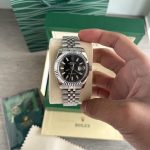 Men's Silver Watch - Image 2