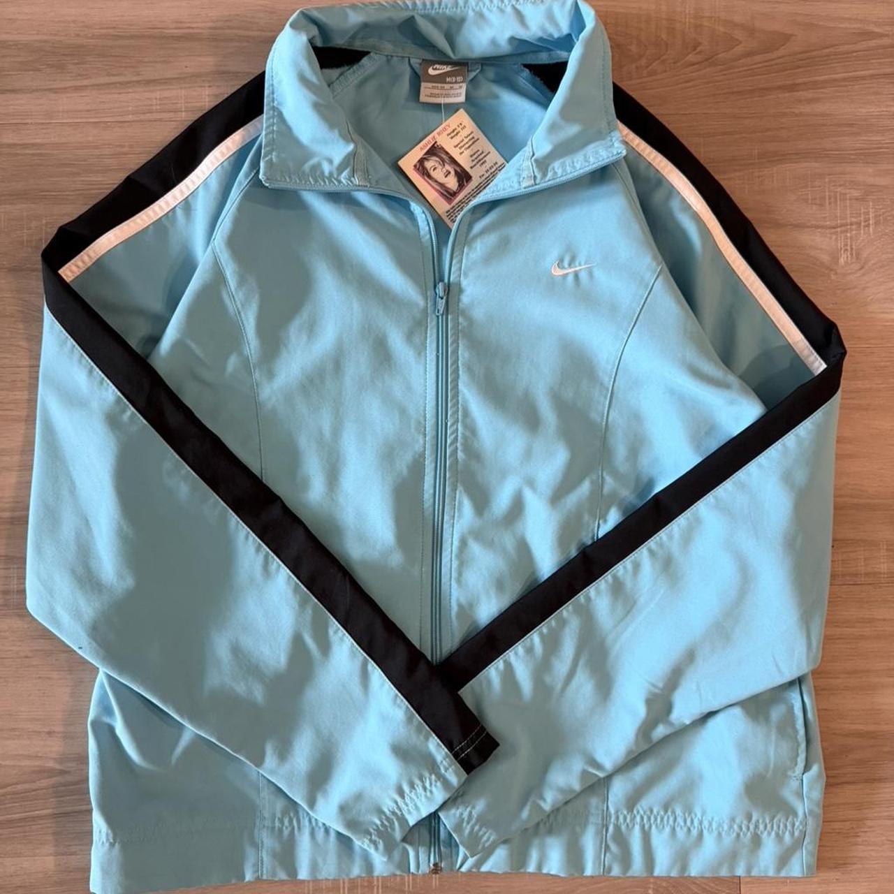 P0 Nike Women's Blue Jacket - Image 1
