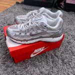 Nike Men's Grey and White Trainers