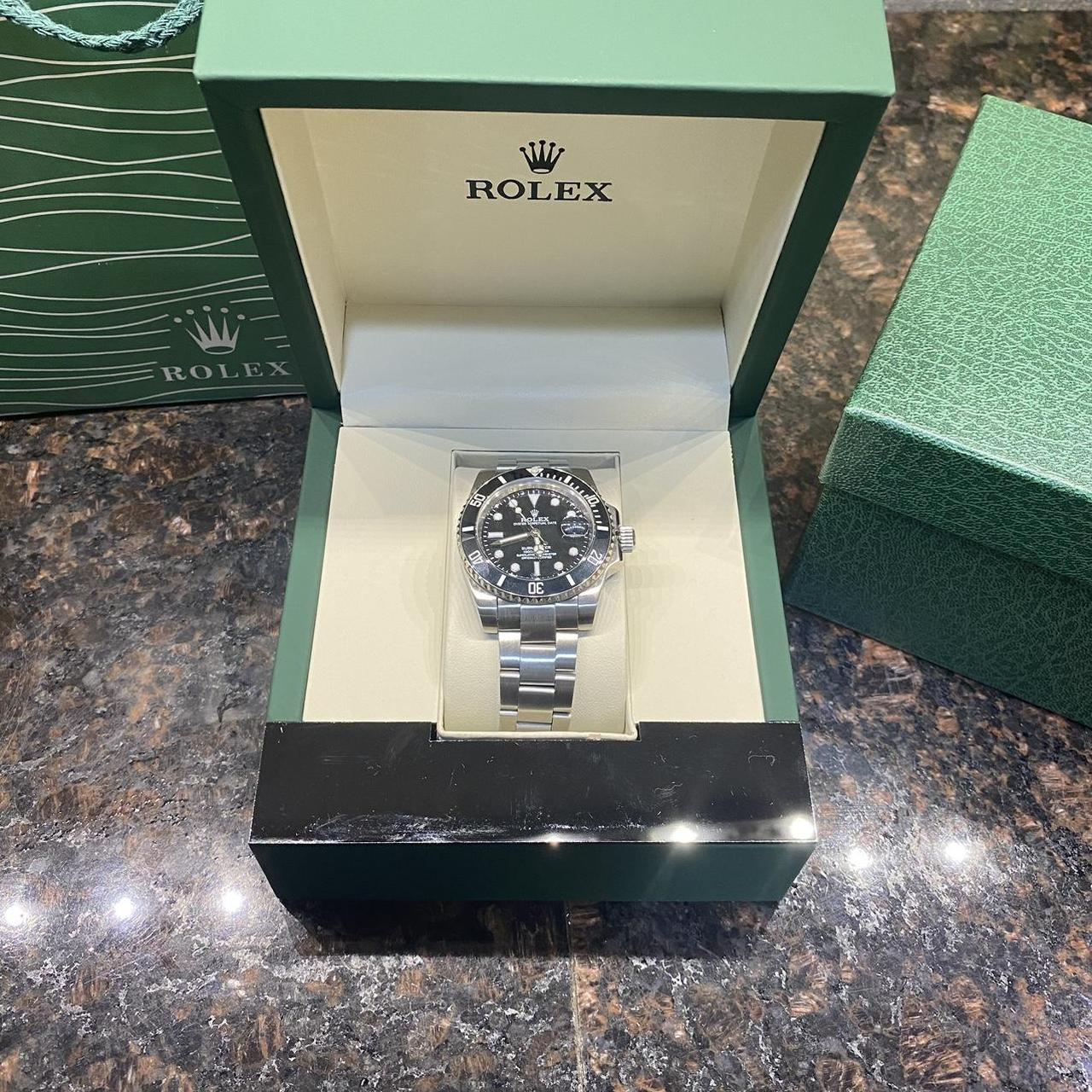 P0 Men's Silver Watch - Image 1