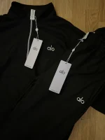Alo Yoga Black Tracksuit Set Men's Size Small - Image 2