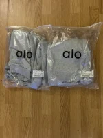 Alo Yoga Grey Tracksuit Set Men's Size Small - Image 2