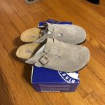 Birkenstock Women's Tan Clogs - Image 3