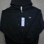 Alo Yoga Men's Black and Grey Jacket - Image 2