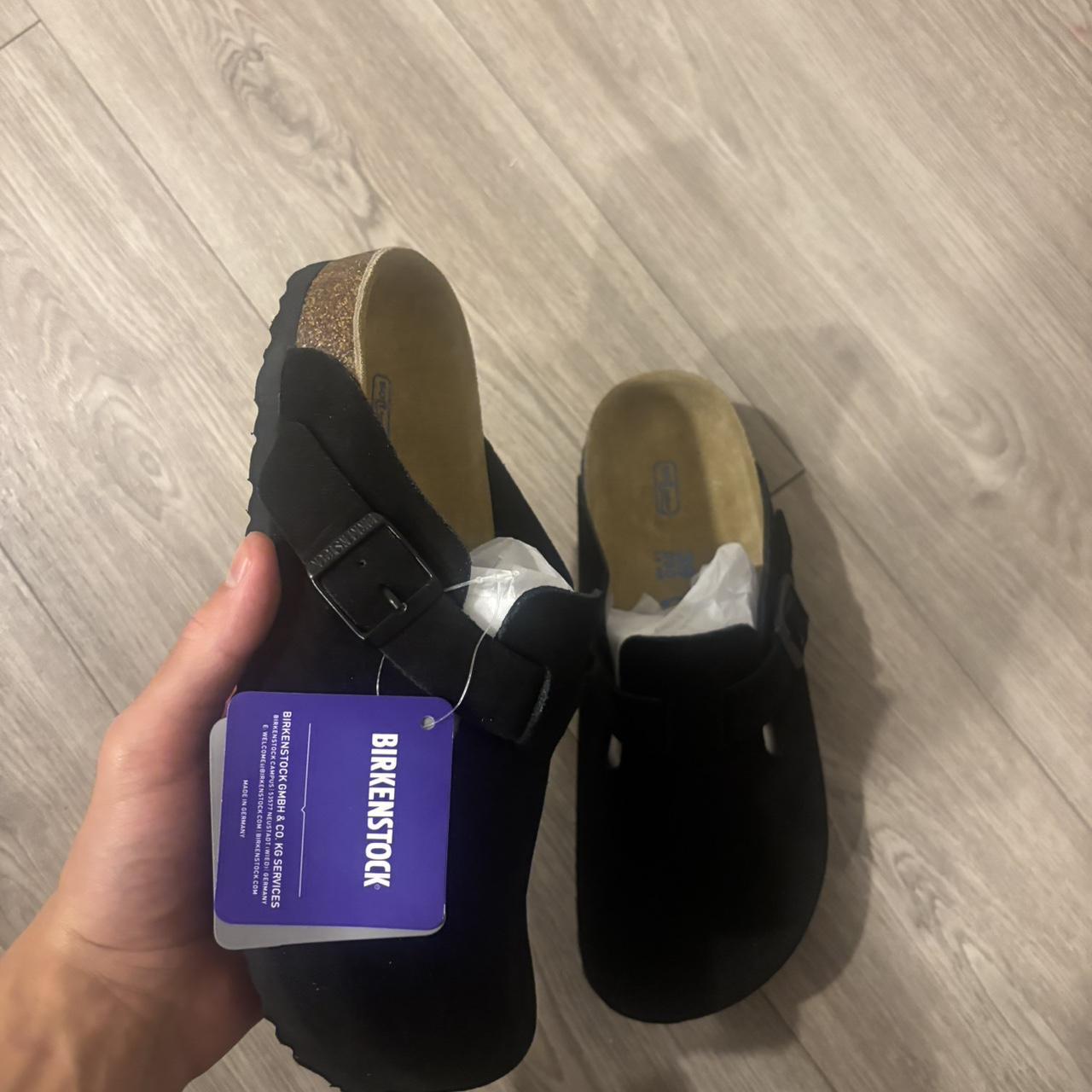 P0 Birkenstock Women's Black Clogs - Image 1