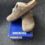 Birkenstock Women's Brown and Tan Clogs
