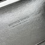 Bottega Veneta Knot Intrecciato Metallic Leather Clutch - Image 5