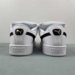 Suede XL microfiber white black gold - Image 7
