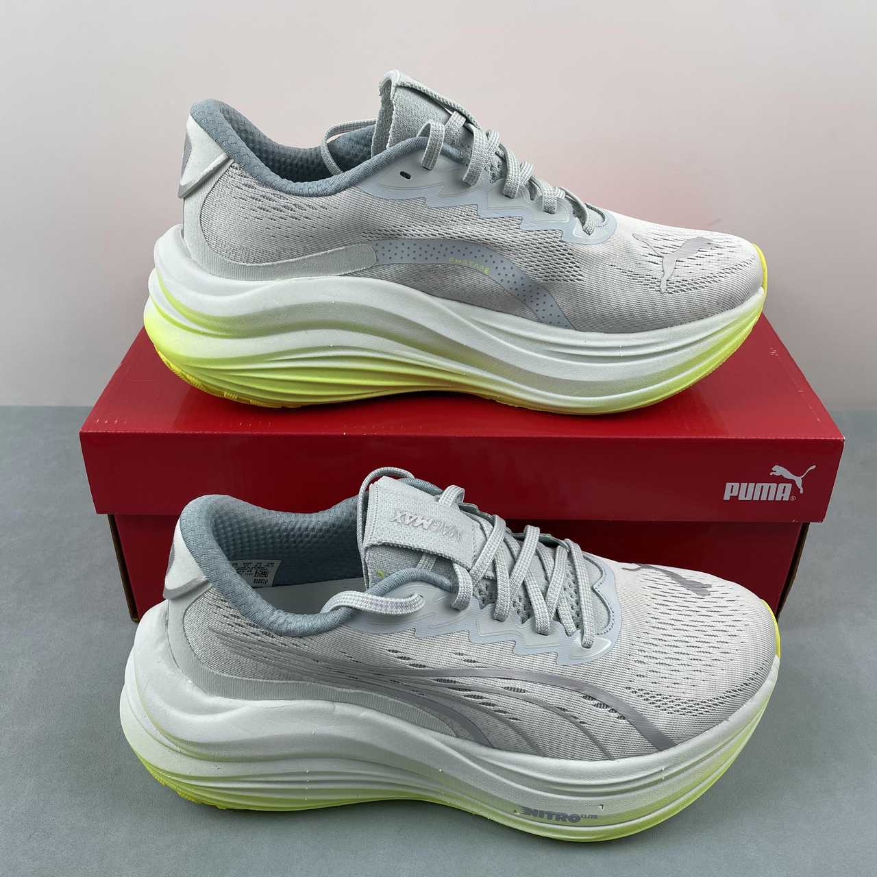fd353dba Race To Beat The Elite mint green-light gray - Image 1