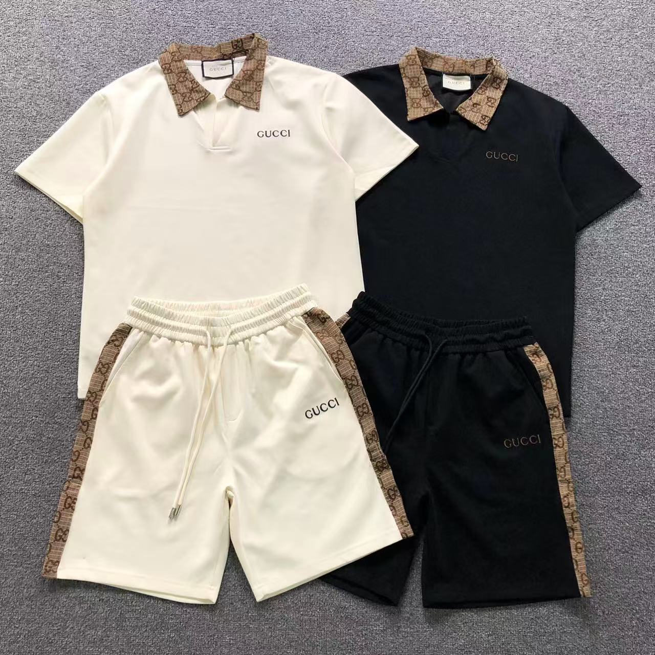 6d808642 GUCCI polo shorts complete - Image 1
